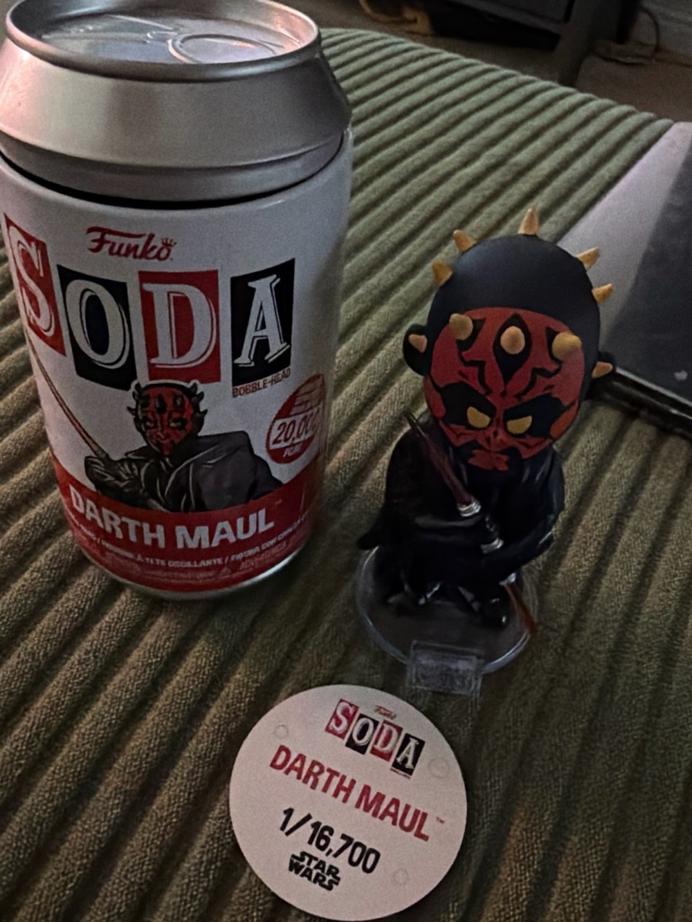 Funko Chase and common Darth maul
